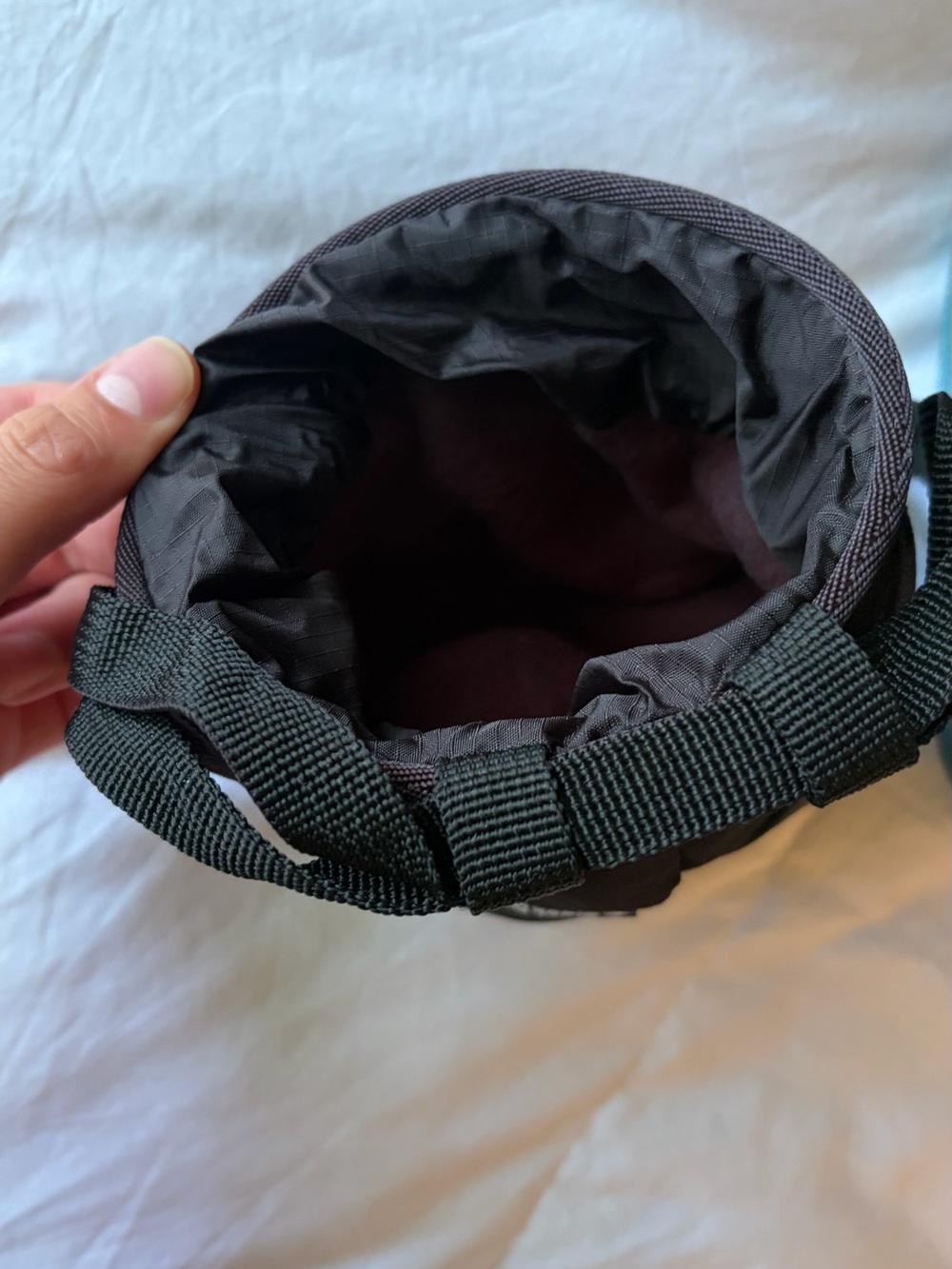 Black Diamond Women’s Teal and Brown Climbing Harness Pack - Picture 2 of 4